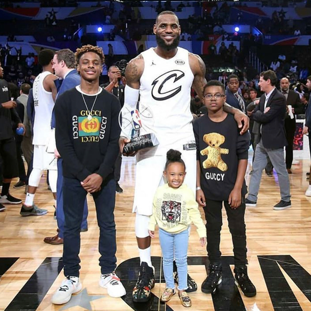 LeBron diz que jogar com seu filho Bronny é um dos objetivos da sua carreira