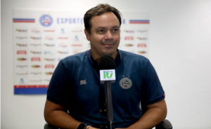 Após goleada histórica, técnico do Bahia exalta reação do elenco