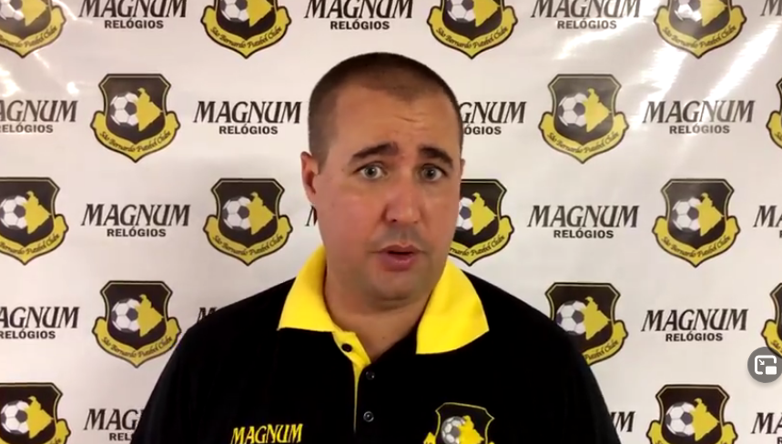 Paulista A2: Mesmo após três empates seguidos, técnico vê evolução no São Bernardo FC