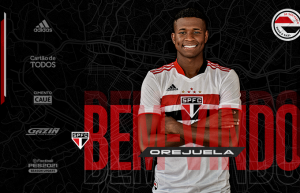 São Paulo anuncia oficialmente o colombiano Orejuela, com contrato de quatro anos