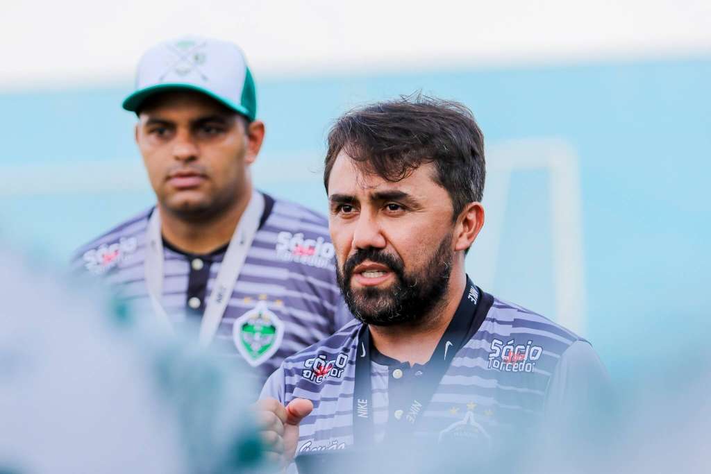 Luizinho Lopes retornou ao Manaus FC (Foto: Ismael Monteiro/Manaus FC)