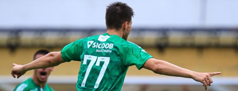 Perotti marcou seu terceiro gol em três jogos. Foto: Chapecoense