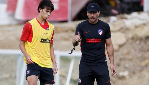 Simeone conta com português João Felix contra o Chelsea: ‘Precisamos dele’