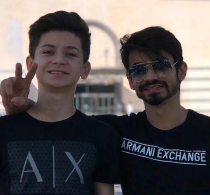 Vittor Costa e irmão Eder Júnior