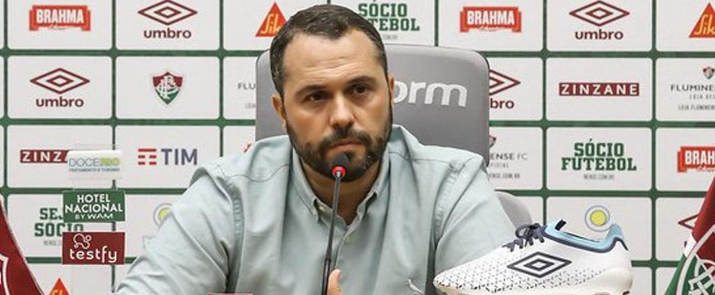 Presidente descarta saída de Nino e vê Fluminense com chances na Libertadores