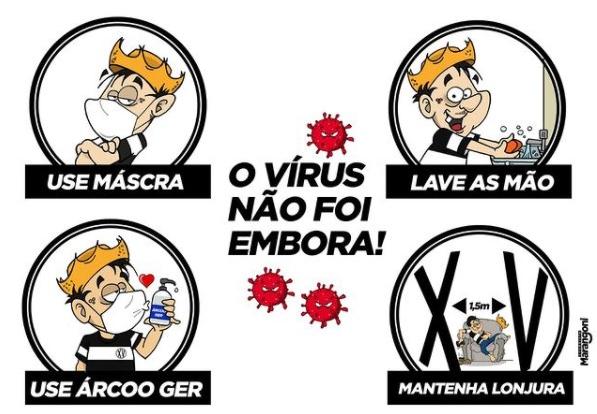 Atletas fazem teste de Covid-19 e clube do Paulista A2 alerta: “Use árcoo ger”