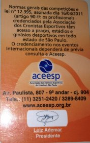 Quem tem o poder: ACEESP, CBF, FPF ou o Time de Parque São Jorge?