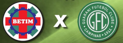 Série C: TV Brasil transmite Betim e Guarani no próximo sábado