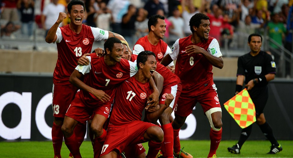 Saco de pancadas, Taiti zoa Santos após goleada e pede amistoso