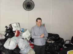 Copa Paulista: São Bernardo finaliza entrega de peças de roupas arrecadadas