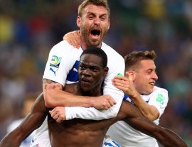 Amistoso: Contundido, falastrão fica fora de duelo da Itália contra Argentina