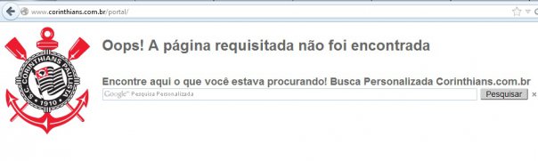 Após derrota para o Luverdense, site do Corinthians fica fora do ar