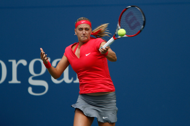 Tênis: Kvitova sua, mas estreia com vitória no US Open