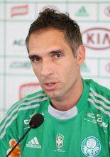 Série B: Goleiro garante apoio de jogadores a técnico do Palmeiras