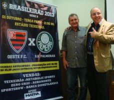 Série B: Oeste mandará o jogo contra o Palmeiras em São José do Rio Preto