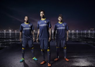 Santos lança o terceiro uniforme em homenagem a orla da cidade