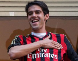 Italiano: Kaká projeta chegar ‘logo’ aos 100 gols pelo Milan