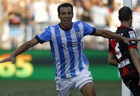 ESPANHOL: Málaga goleia por 5 a 0 e vence a primeira na temporada