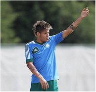 Série B: Lesionado, atacante deve desfalcar Palmeiras no sábado