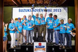 Suzuki Adventure levanta poeira no Rio de Janeiro