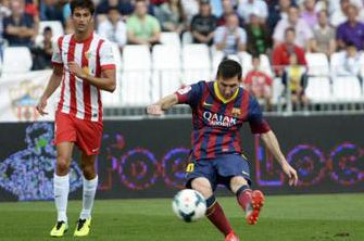 ESPANHOL: Messi marca e se lesiona, mas Barça vence com recorde