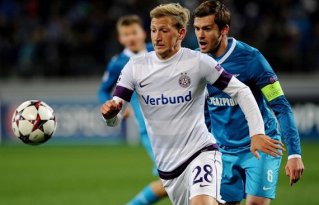 LIGA DOS CAMPEÕES: Zenit empata com Austria Viena