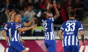 ALEMÃO: Hertha marca no fim e arranca empate com o Hannover