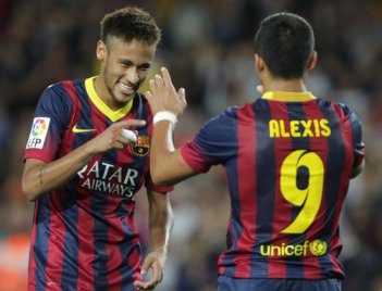 ESPANHOL: Neymar marca e comanda mais uma vitória do Barcelona