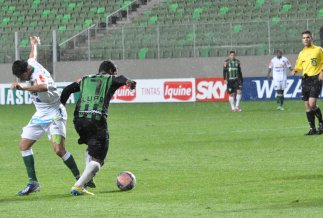 América-MG 1 x 1 Chapecoense – Artilheiro do Brasil segura Coelho