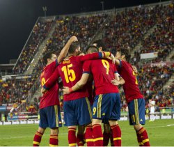 ELIMINATÓRIAS: Espanha vence Bielo-Rússia e fica perto de vaga na Copa