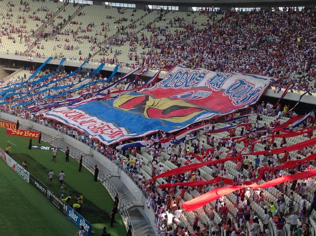 Série C: Eliminação do Fortaleza provoca destruição no Castelão