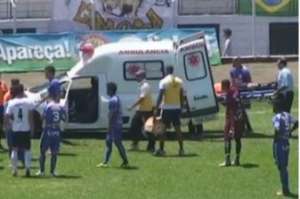 Torcedor acerta pedrada em árbitro em partida da Copa Paulista