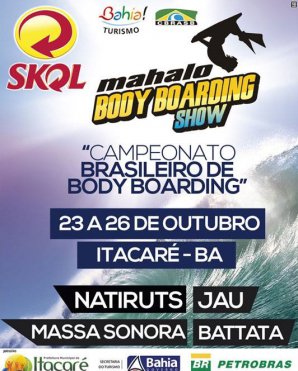 Surf: Skol apresenta Mahalo Bodyboarding Show acontece na próxima semana, em Itacaré