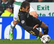 Liga dos Campeões: Volante do Celtic é suspenso por agredir Neymar