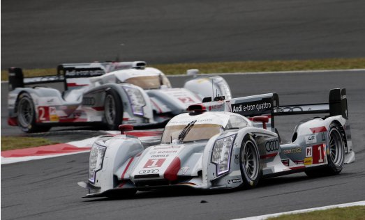 Velocidade: Audi larga na pole position em Fuji na FIA WEC