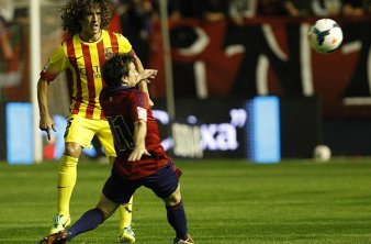 ESPANHOL: Messi começa no banco, Barça só empata e perde 100%
