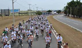 O passeio Pedala Paulínia reúne 1800 participantes, com muito lazer e disposição