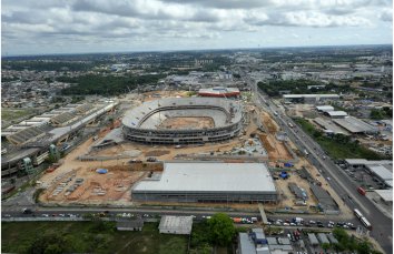 Copa 2014: Obras da Arena da Amazônia atingem 88% de conclusão