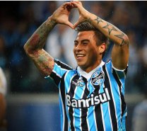 Vargas volta a treinar e deve reforçar Grêmio no domingo