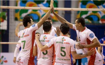 Vôlei: Brasil Kirin é superado pelo Sesi na Superliga Masculina