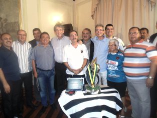 Série D: Após titulo, Botafogo é homenageado por governador do estado