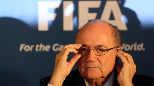 Blatter sugere acabar com repescagem das Eliminatórias