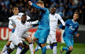 LIGA DOS CAMPEÕES: Hulk marca, mas perde pênalti e Zenit empata