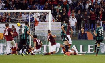 ITALIANO: Líder, Roma só empata com o Sassuolo em casa