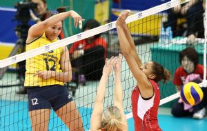 Brasil vence na estreia na Copa dos Campeões de Vôlei