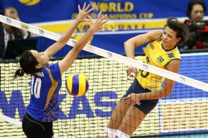 Volêi: Seleção feminina bate Tailândia na Copa dos Campeões