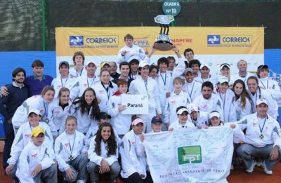 Tênis: Paraná busca o tricampeonato na Copa das Federações
