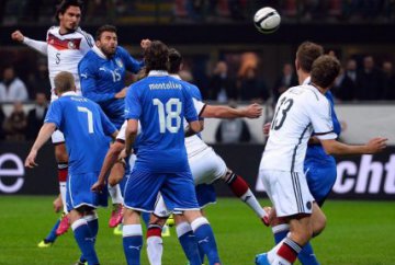 AMISTOSOS: Itália empata com Alemanha e Chile derruba a Inglaterra, em Wembley