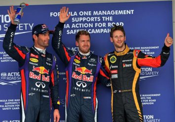 F1: Vettel crava pole e faz dobradinha com Webber nos EUA