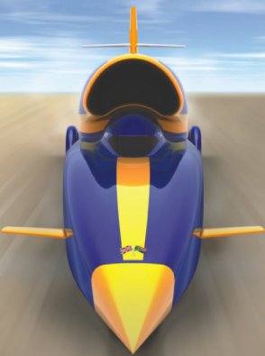 Curiosidade: Campanha Great traz projeto do carro supersônico Bloodhound ao Brasil